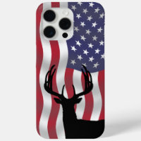 Patriotic Large Antlered Deer