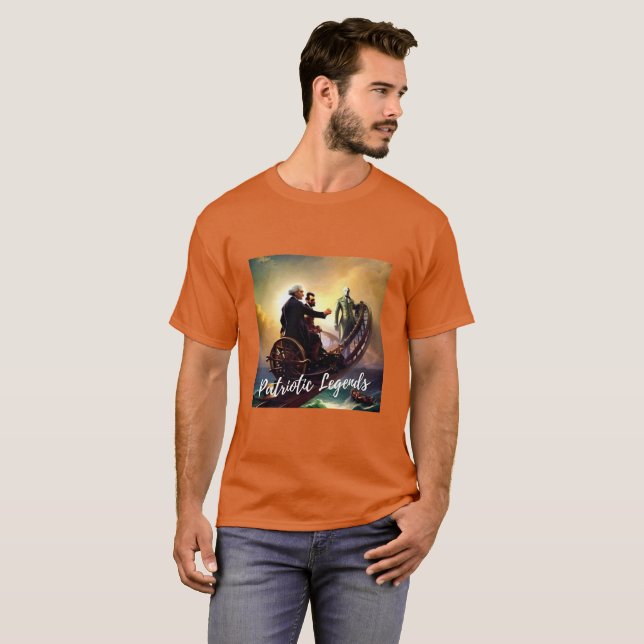Patriotic Legends: The Presidents of the USA T-Shirt (Front Full)