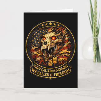 Patriotic Liberty Freedom Heritage 1776 2026  Card