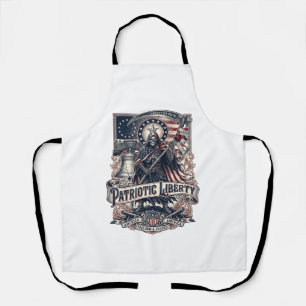 Patriotic Liberty Reaper Dark Patriot Skeleton & R Apron
