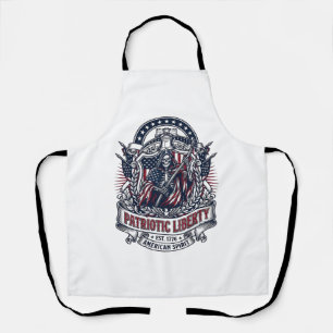 Patriotic Liberty Reaper Dark Patriot Skeleton & R Apron