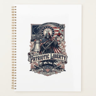 Patriotic Liberty Reaper Dark Patriot Skeleton & R Planner