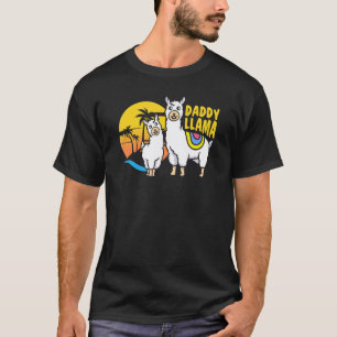 Patriotic Llama July 4th For Men Women Animal 2 T-Shirt