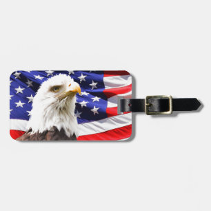 Patriotic Luggage Tag