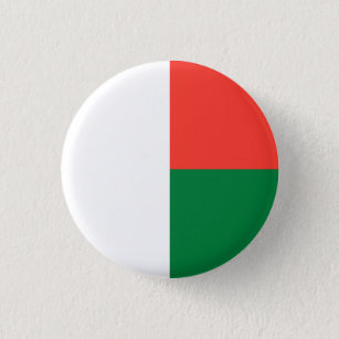 Patriotic Madagascar Flag 3 Cm Round Badge