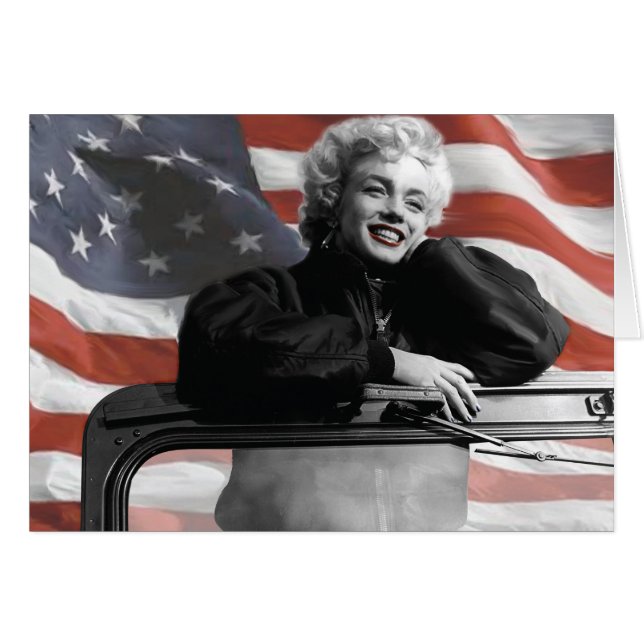 Patriotic Marilyn (Front Horizontal)