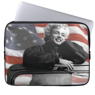 Patriotic Marilyn Laptop Sleeve