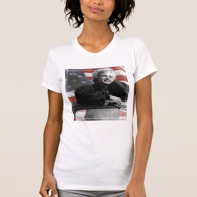 Patriotic Marilyn T-Shirt (Front)