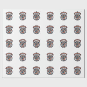Patriotic Mason Jar Country Life Wrapping Paper