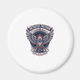 Patriotic Metal Wings Patriot Music Rock Metal Pat Magnet