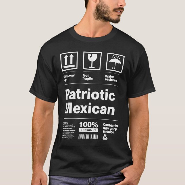 Patriotic Mexican Patriotism Mexico Country Pride  T-Shirt (Front)