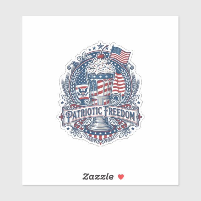 Patriotic Milkshake Americana (Sheet)