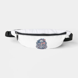 Patriotic Milkshake Americana Bum Bags