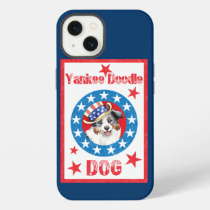 Patriotic Mini American Shepherd iPhone 13 Case