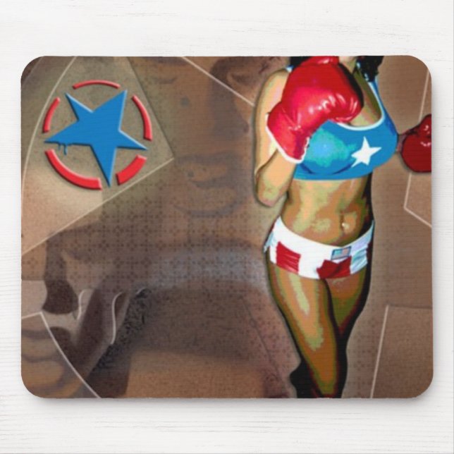 Patriotic Mouse Pad (Front)