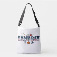 Patriotic Multi Sport Game Day Season American Fla