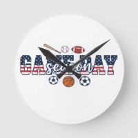 Patriotic Multi Sport Game Day Season American Fla