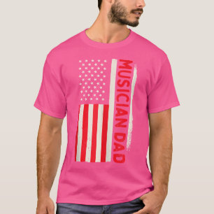 Patriotic Music Singer Karaoke Opera Musician Dad T-Shirt