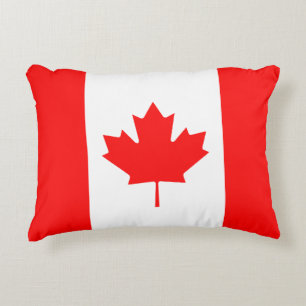 Patriotic National Flag of CANADA Decorative Cushion