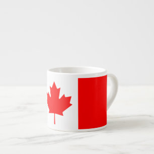 Patriotic National Flag of CANADA Espresso Cup