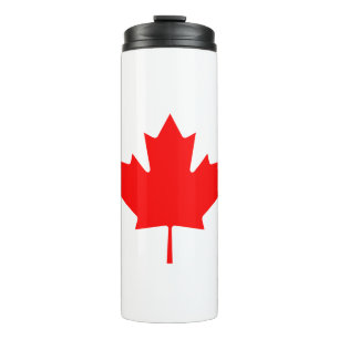 Patriotic National Flag of CANADA Thermal Tumbler