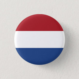 Patriotic Netherlands Flag 3 Cm Round Badge