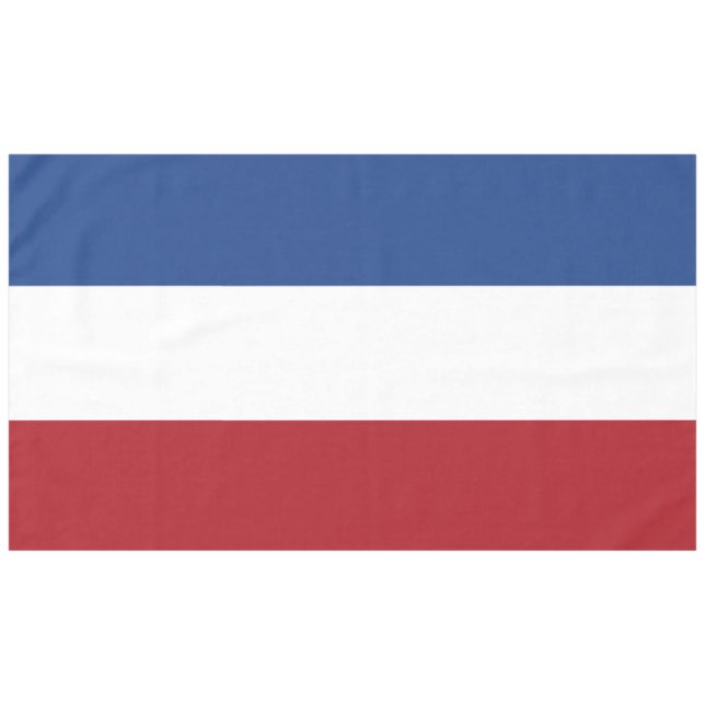 Patriotic Netherlands flag Tablecloth (Front (Horizontal))