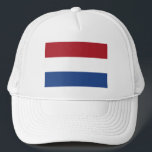 Patriotic Netherlands Flag Trucker Hat<br><div class="desc">Patriotic flag of Netherlands.</div>