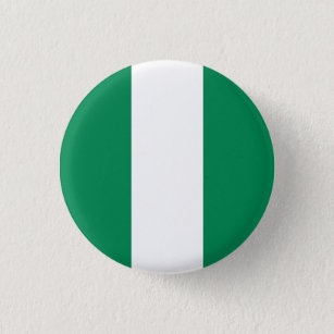 Patriotic Nigeria Flag 3 Cm Round Badge