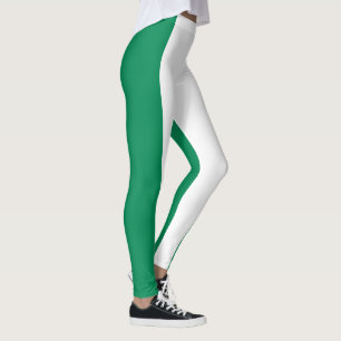 Patriotic Nigeria Flag Leggings