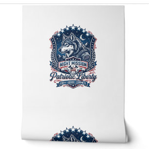 Patriotic Night Mission Patriot Wolf Military Insp Wallpaper