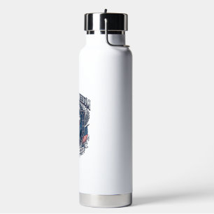 Patriotic Night Mission Patriot Wolf Military Insp Water Bottle