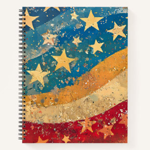 Patriotic notebook