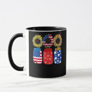 patriotic nurse 4th of july american flag mug