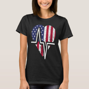 Patriotic Nurse EMT RN Labour Day 2020 US Nurse T-Shirt
