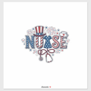 Patriotic Nurse Vintage Engraving Vector Design_1