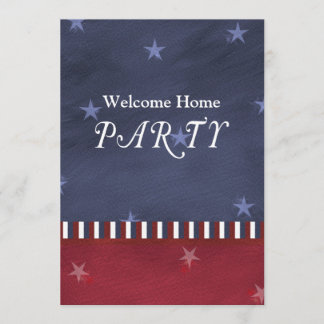 Patriotic or Military Party Invitation