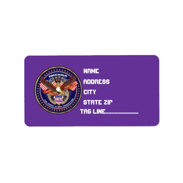 Patriotic or Veteran Pick one View Artist Comments Label (Front)