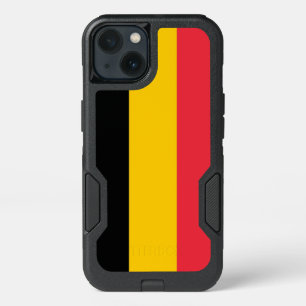 Patriotic OtterBox iPhone 13 Case, Belgium flag