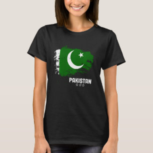 Patriotic Pakistan Pride Vintage Pakistani Flag T-Shirt