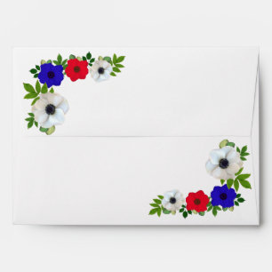 Patriotic Panda Anemone Envelope