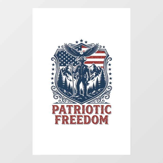 Patriotic Park Ranger Vector Graphic Tee_1 (Sheet)