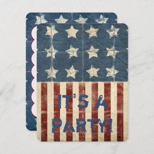 Patriotic Party Invitation