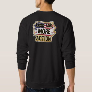 Patriotic Peace Decal Sweatshirt