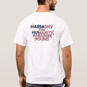 Patriotic Peace Decal T-Shirt