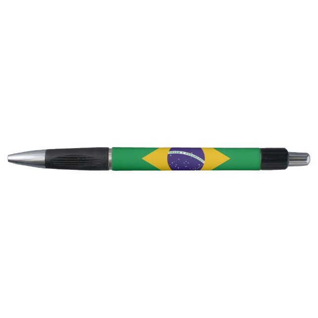 Patriotic Pen with flag of Brazil (Front)