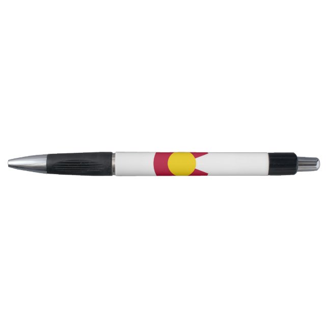 Patriotic Pen with flag of Colorado , U.S.A. (Front)