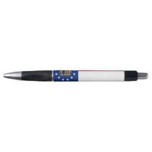 Patriotic Pen with flag of Georgia, U.S.A.