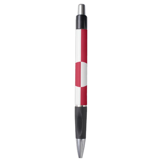 Patriotic Pen with flag of Greenland (Front Vertical)