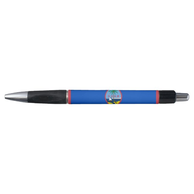 Patriotic Pen with flag of Guam, U.S.A. (Front)